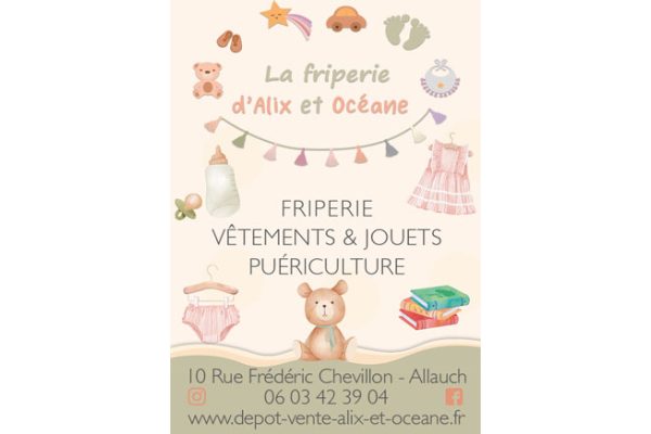 Photo de la friperie d’Alix & océane Photo de la friperie d’Alix & océane