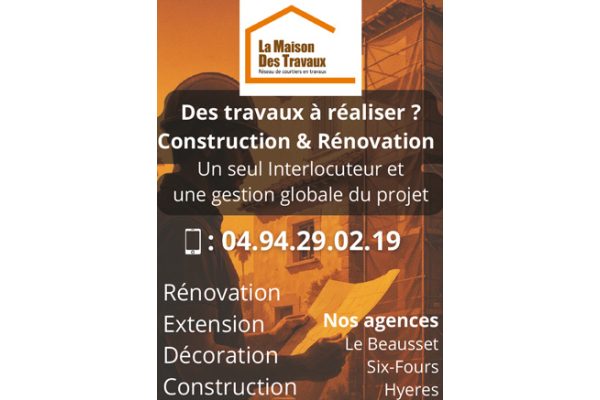 Photo de la maison des travaux Photo de la maison des travaux