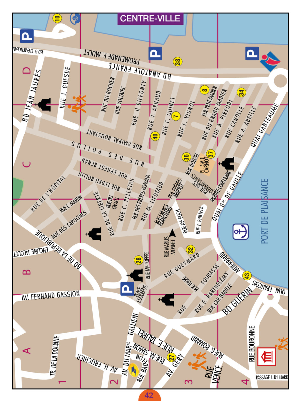 Guide pratique de la ville de La Ciotat  commerces, artisans, plan et